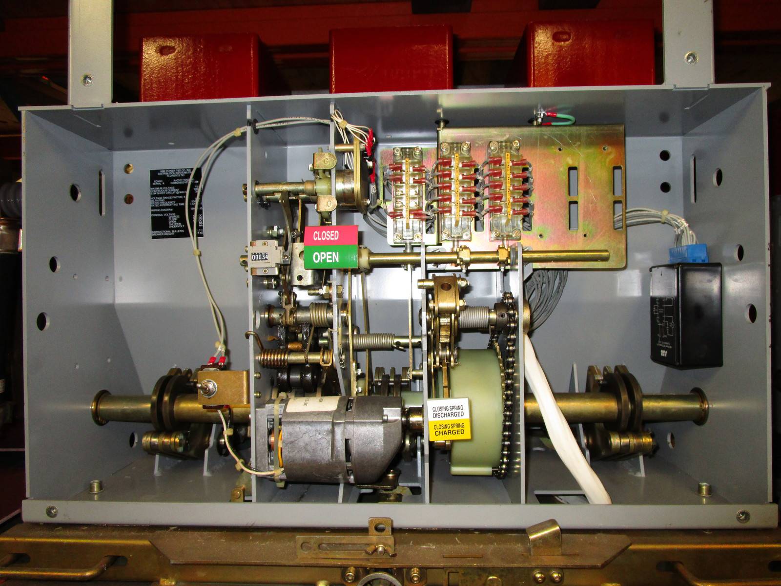 ABB ADVAC 15kV 1200A AA251777000000P Vacuum Circuit Breaker 5cyc 15 kV